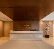 Stone Reception Desk